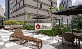 Imagem 3: Mobiliado! Ao lado do Shop Frei Caneca e Hosp Sirio Libanês, 1 dormitório, varanda e 1 vag