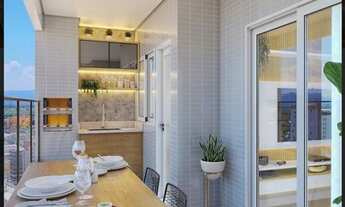 Imagem 3: Apartamento com 2 dorms, Guilhermina, Praia Grande - R$ 531 mil, Cod: bj228