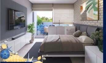 Imagem 3: Apartamento vista mar da praia de Porto de Galinhas com 2 quartos de 38,48m² a 50 metros d