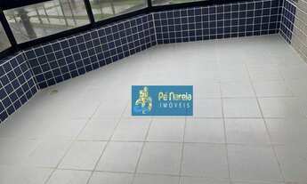 Imagem 7: Apartamento frente mar, 2 dormitórios à venda, 130 m² por R$ 480.000 - Jardim Real - Praia