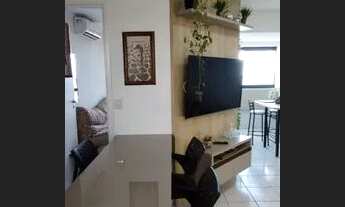 Imagem 2: Paradise Flat: 2 quartos COMPLETAMENTE mobiliado com vista mar em Ponta negra com LIMPEZA