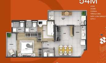 Imagem 3: Apartamento com 2 dormitórios à venda, 54 m² por R$ 604.317,72 - Parada Inglesa - São Paul