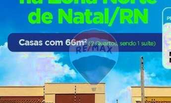 Imagem 2: Casa com 2 dormitórios à venda, 66 m² por R$ 120.000,00 - Loteamento Vila Nova Extremoz