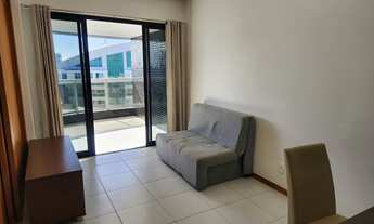 Imagem 6: Apartamento para aluguel tem 54 m2 com 1 quarto e sala, varandão mobiliado no Salvador Pri