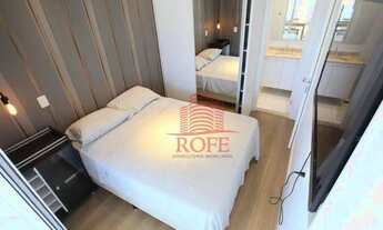 Imagem 6: Apartamento último andar no Cosmopolitan High Garden. Cozinha com ilha na varanda gigante