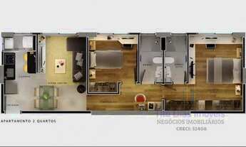 Imagem 6: Apartamento para Venda em Belo Horizonte, Buritis, 1 dormitório, 1 suíte, 1 banheiro