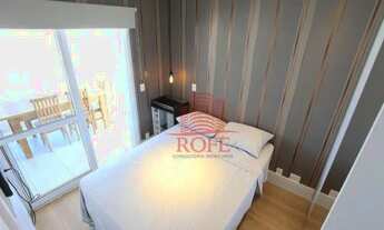 Imagem 5: Apartamento último andar no Cosmopolitan High Garden. Cozinha com ilha na varanda gigante