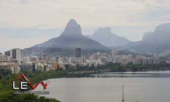 Imagem 2: Vista Incrível da Lagoa 160 m2 3 quartos suíte c 2 vagas - Rio de Janeiro - RJ