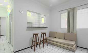 Imagem 2: MOBILIADO 05 A- sala, quarto e WI-FI cortesia. Próximo da praia e do Carrefour , Boa Viage