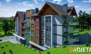 Imagem 2: Apartamento com 1 dormitório à venda, 72 m² por R$ 1.350.330,00 - Centro - Gramado/RS