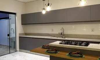 Imagem 6: Casa nova de 90 metros úteis 3 suítes e cozinha Planejada