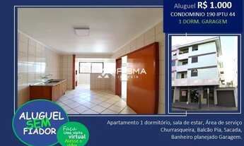 Imagem: Apartamento 1 dormitório, sala de estar