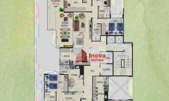 Imagem 3: Novo Apartamento com 2 qtos/suíte/varanda gourmet/1 vaga, à venda, 70 m² por R$ 489.000