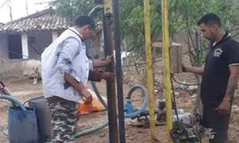 Imagem: Maquina de perfuração de poço