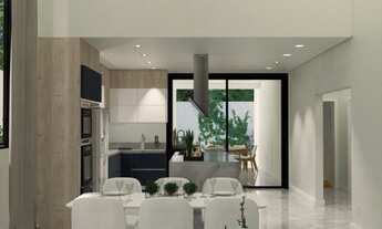 Imagem 3: Casa Térrea com projeto moderno no condomínio Recanto da Mata - Vespasiano/MG