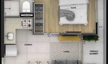 Imagem 11: Apartamento à venda, 26 m² por R$ 360.360,00 - Jardim Sao Paulo(Zona Norte) - São Paulo/SP