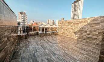 Imagem 5: Cobertura com 2 dormitórios para alugar, 88 m² por R$ 3.150,00/mês - Campestre - Santo And