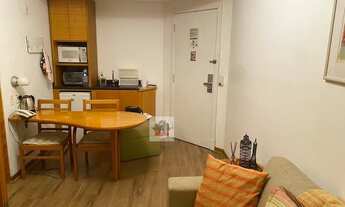 Imagem 4: Flat para aluguel possui 35 metros quadrados com 1 quarto em Moema - São Paulo - SP