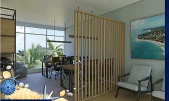 Imagem 2: Apartamento vista mar da praia de Porto de Galinhas com 2 quartos de 38,48m² a 50 metros d