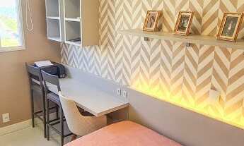 Imagem 5: Apartamento todo planejado, montado e decorado na quadra do mar