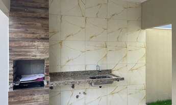 Imagem 7: Casa espaçosa no bairro Flor do Cerrado com piscina e varanda gourmet