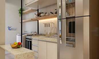 Imagem 6: Alegro Montenegro. 2 Quartos. 1 Suíte. 1 Banheiro Social. 1 Vaga de Garagem. P55