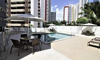 Imagem 3: Apartamento para venda na Pituba com 2 quartos, suite, 52 m2, nascente, varanda, uma garag