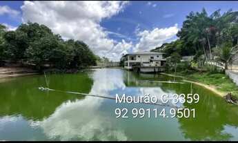 Imagem 3: Propriedade na orla do Tarumã Ponta Negra. Terreno 10.059m2, duplex com 600m2. Viveiro com