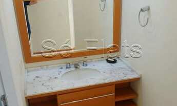 Imagem 6: Flat no Quality Bela Cintra disponível para locação contendo 45m², 2 dormitório e 1 vaga