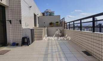 Imagem 2: Cobertura com 3 dormitórios à venda, 160 m² por R$ 860.000,00 - Ponta da Praia - Santos/SP