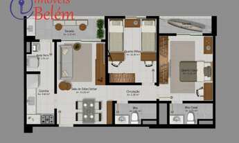 Imagem 4: Imóveis Belém Vende Breeze apt 2/4 c/ suíte ao lado do Shopping Grão Pará