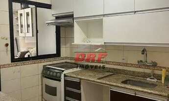 Imagem 2: Apartamento com 3 dormitórios para alugar, 90 m² por R$ 2.500,00/mês - Vila Galvão - Guaru