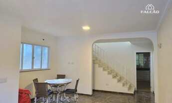 Imagem 3: Sobrado com 3 dormitórios para alugar, 120 m² por R$ 7.343/mês - Gonzaga - Santos/SP