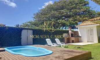 Imagem 4: Casa à venda e locação anual com 5 quartos dentro de Condomínio em Manguinhos Búzios Pé na