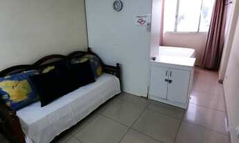 Imagem 3: FLAT COM AR - VISTA MAR - QUARTO - SALA - COZINHA E BANHEIRO - GARAGEM - TUDO NOVO