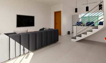 Imagem 5: Casa à venda com 3 quartos, cozinha estilo americana, quintal, 2 vagas de garagem. Poucos