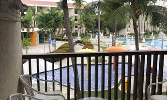 Imagem: Excelente flat com vista para o Resort