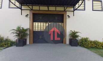 Imagem 3: Chácara para eventos com salão para 500 pessoas sentadas e casa principal com 4 dormitório