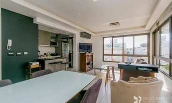 Imagem 2: Apartamento para venda tem 75 metros quadrados com 2 quartos em Menino Deus - Porto Alegre