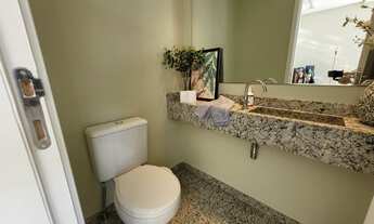 Imagem 7: Andar alto com vista condominio possui quadra de tenis