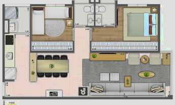 Imagem 7: Oportunidade para mudar esse ano pertinho Metrô Saúde 2 dorms(s), ampla varanda 1 v apenas