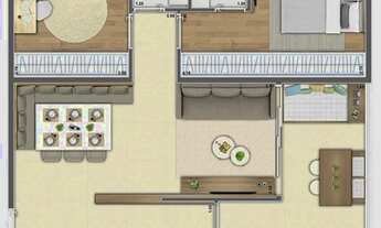 Imagem 6: Oportunidade para mudar esse ano pertinho Metrô Saúde 2 dorms(s), ampla varanda 1 v apenas