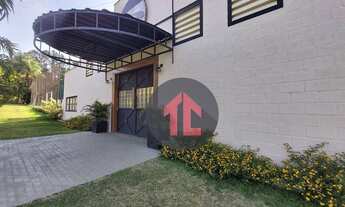 Imagem 2: Chácara para eventos com salão para 500 pessoas sentadas e casa principal com 4 dormitório