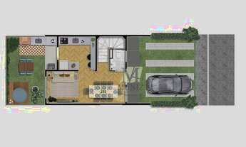 Imagem 2: Sobrado com 2 dormitórios à venda por R$ 390.000 - Iate Clube Americana - Americana/São Pa