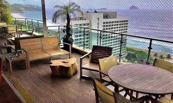 Imagem 3: Espetacular apartamento com maravilhosa vista frontal mar e Golf no São Conrado Green