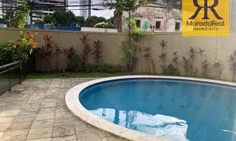 Imagem 3: Apartamento com 3 dormitórios para alugar, 98 m² por R$ 3.600,02/mês - Casa Forte - Recife