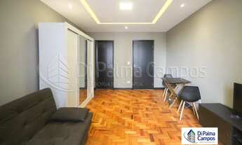 Imagem: Apartamento tipo kitnet semi mobiliado no