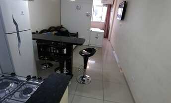 Imagem 6: FLAT COM AR - VISTA MAR - QUARTO - SALA - COZINHA E BANHEIRO - GARAGEM - TUDO NOVO