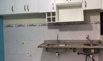 Imagem 5: Quarto e sala Apartamento com 1 dormitório