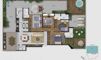 Imagem 3: Área privativa à venda, 3 quartos, 2 suítes, 3 vagas, Cruzeiro - Belo Horizonte/MG